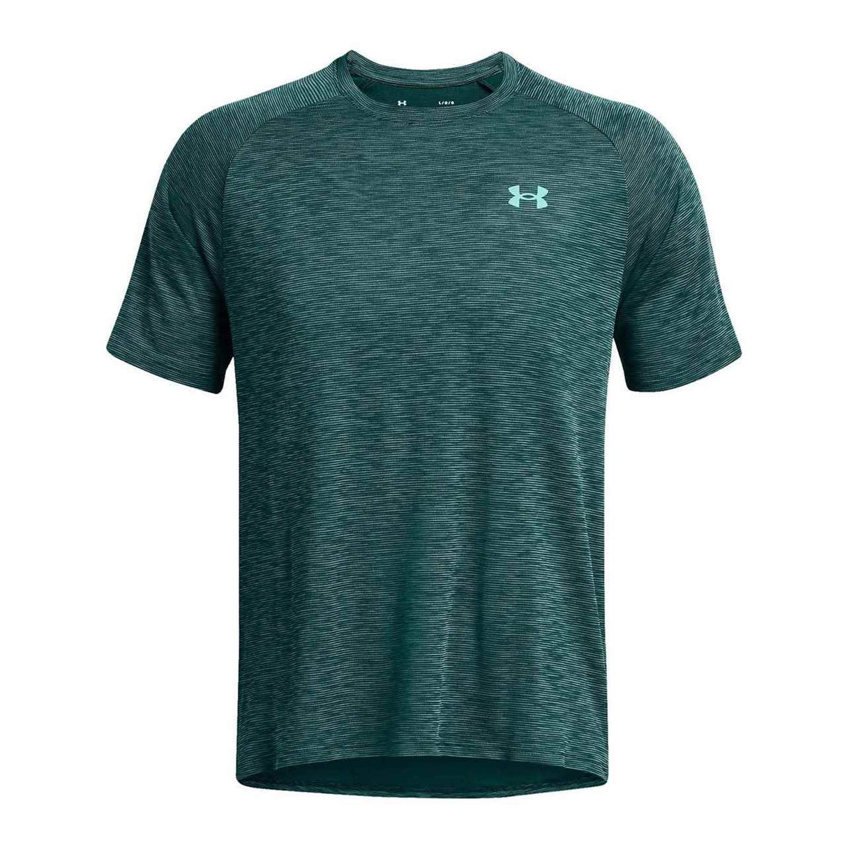 UA Mens Tech Textured SS Green