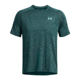 UA Mens Tech Textured SS Green