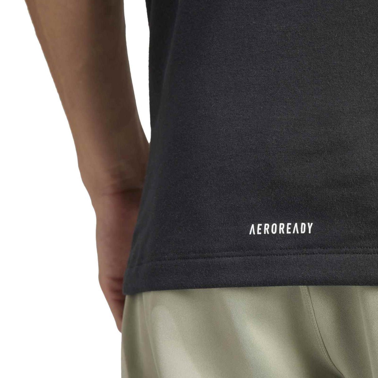 adidas Mens Logo Tee Black