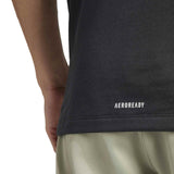 adidas Mens Logo Tee Black