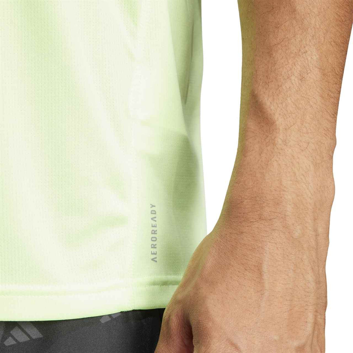 adidas Mens Run It Tee Green