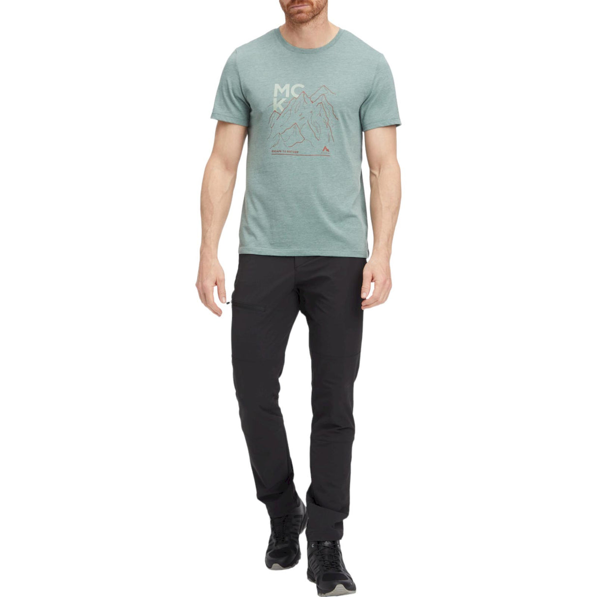 MCKINLEY Nata M T-Shirt  GREEN