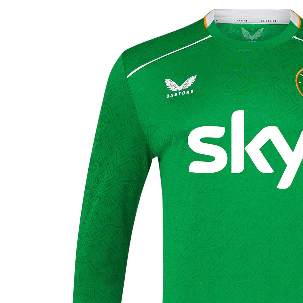 Castore FAI 24 Home LS Jersey Green