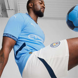 Puma MCFC 24 Home Jersey Blue