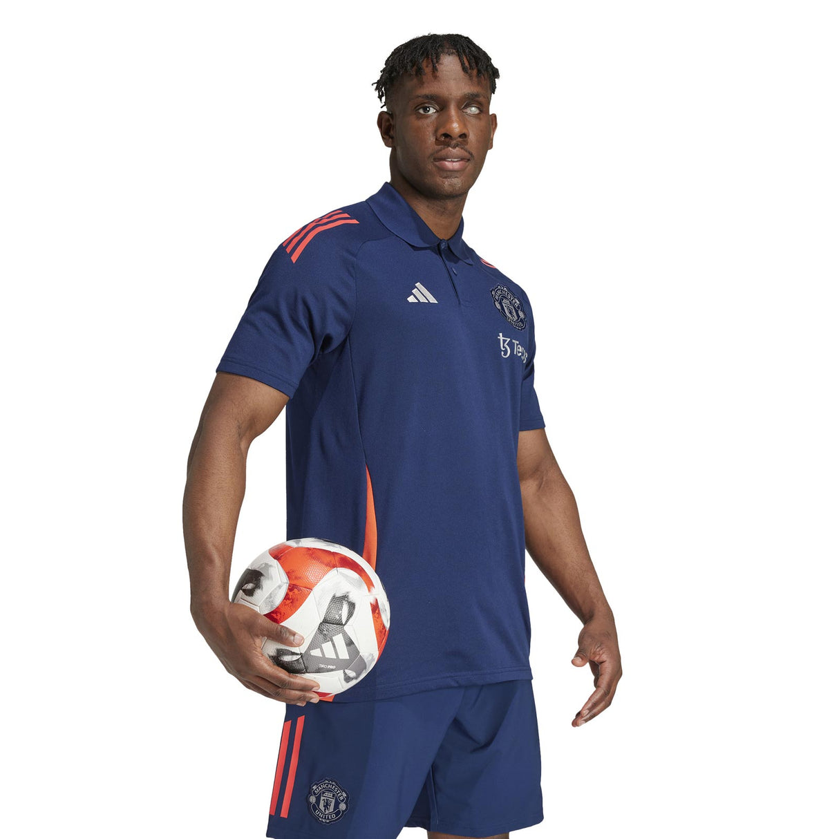 adidas Man Utd 24 Polo Navy