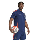 adidas Man Utd 24 Polo Navy