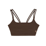 Bahe Dinamica Strappy Active Bra Brown