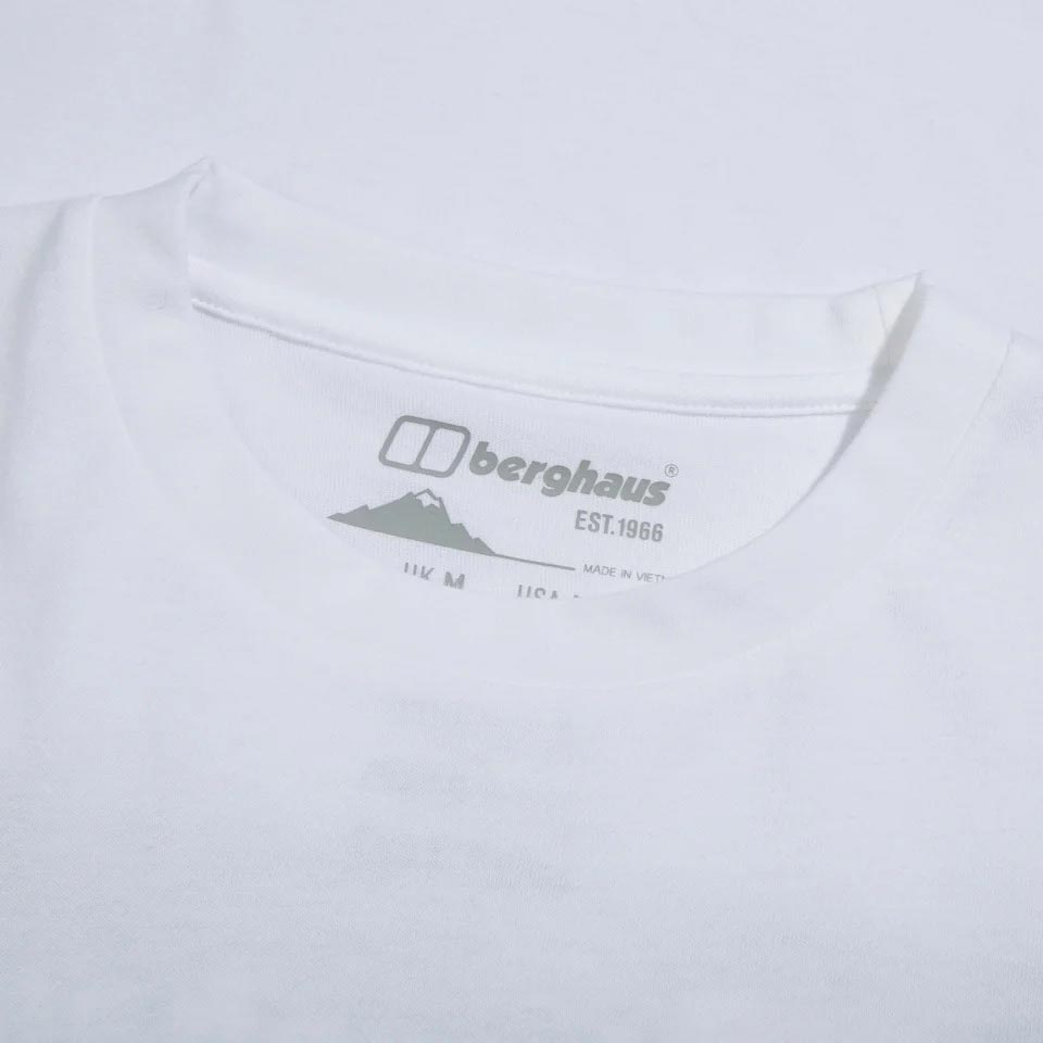Berghaus MTN Lineation SS Mens Tee White
