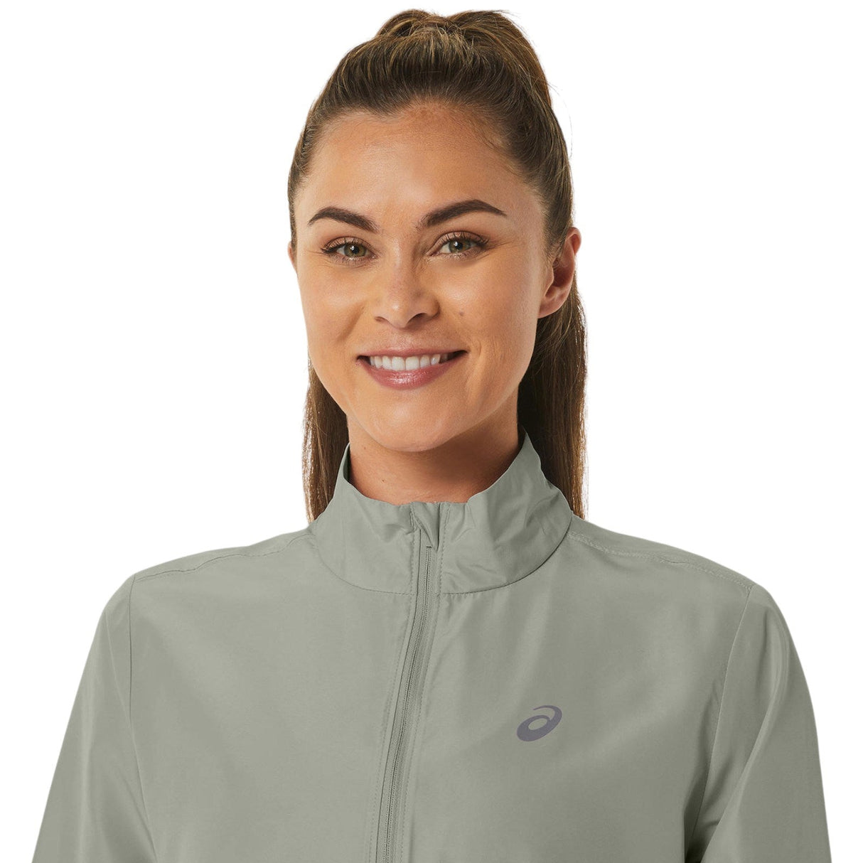 Asics Womens Core Jacket Grey