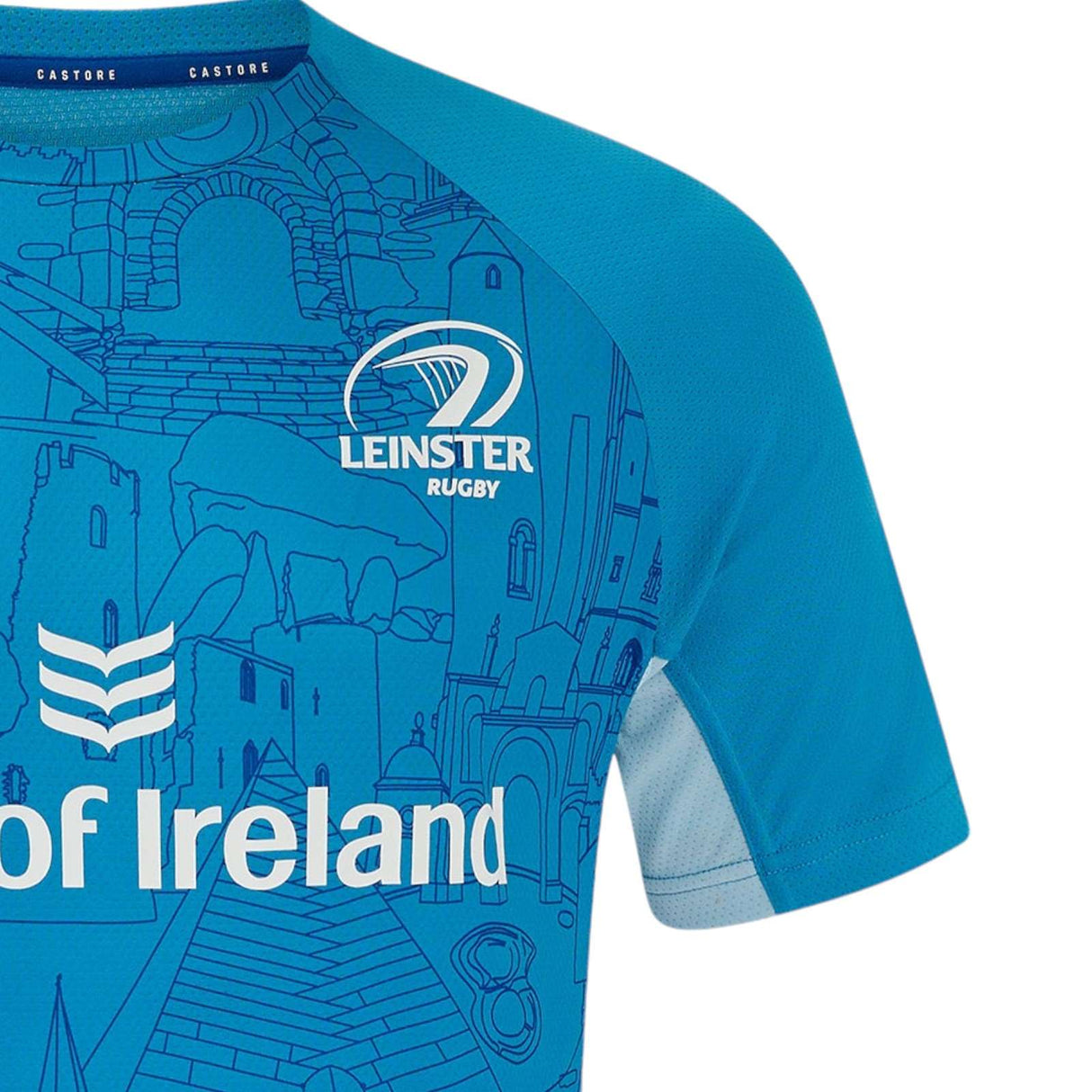 Castore Leinster 24 Matchday SS Tee Blue