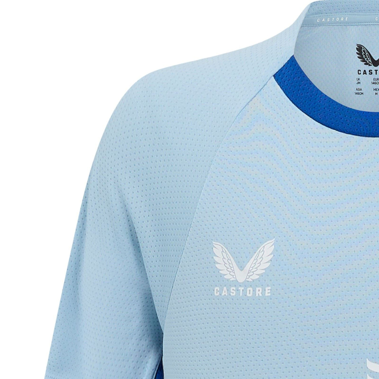 Castore Leinster 24 Kids Pro SS Tee Blue