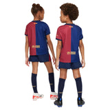 Nike FCB 24 Kids Home Kit Blue/Red