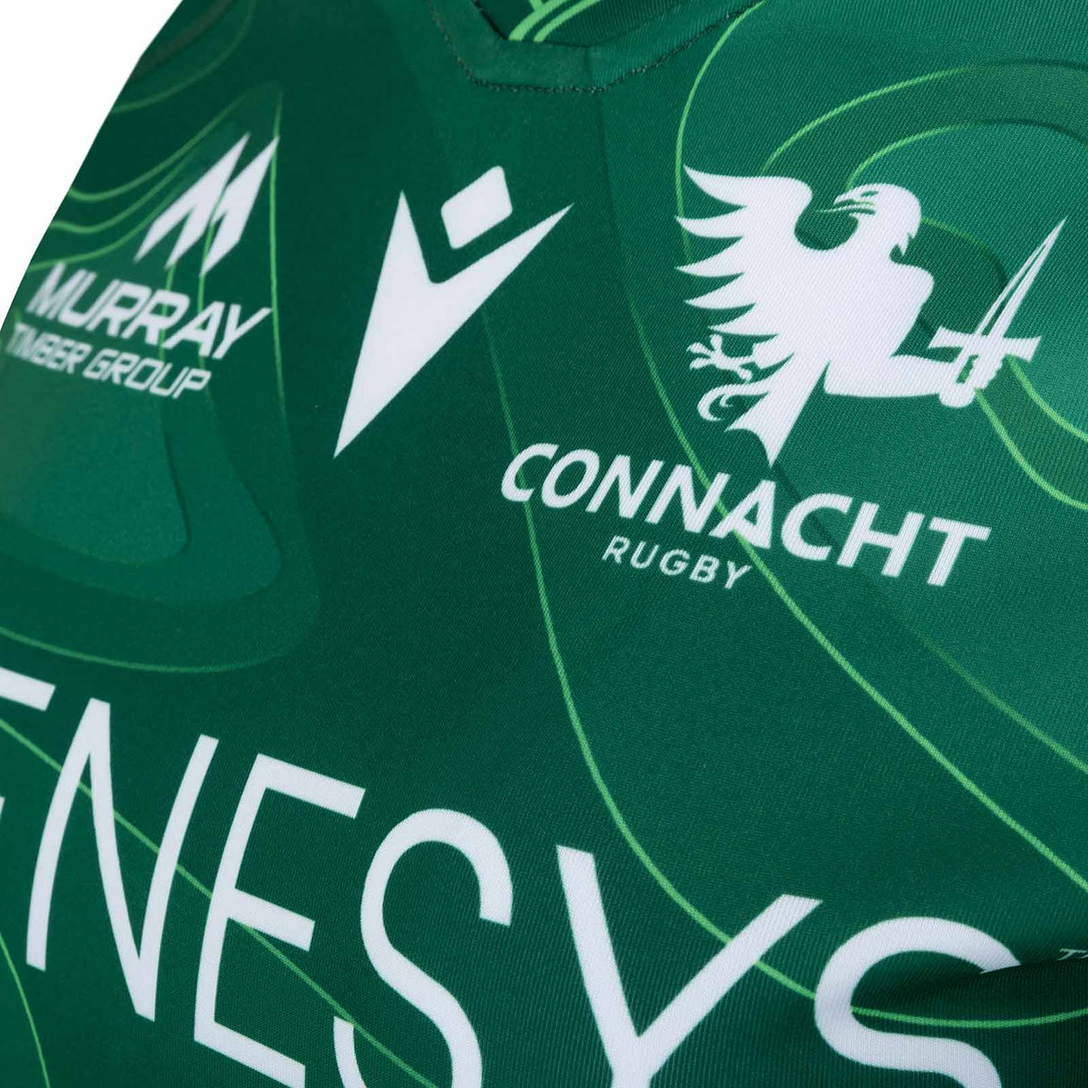 Macron Connacht 24/25 Women Home Jsy Grn