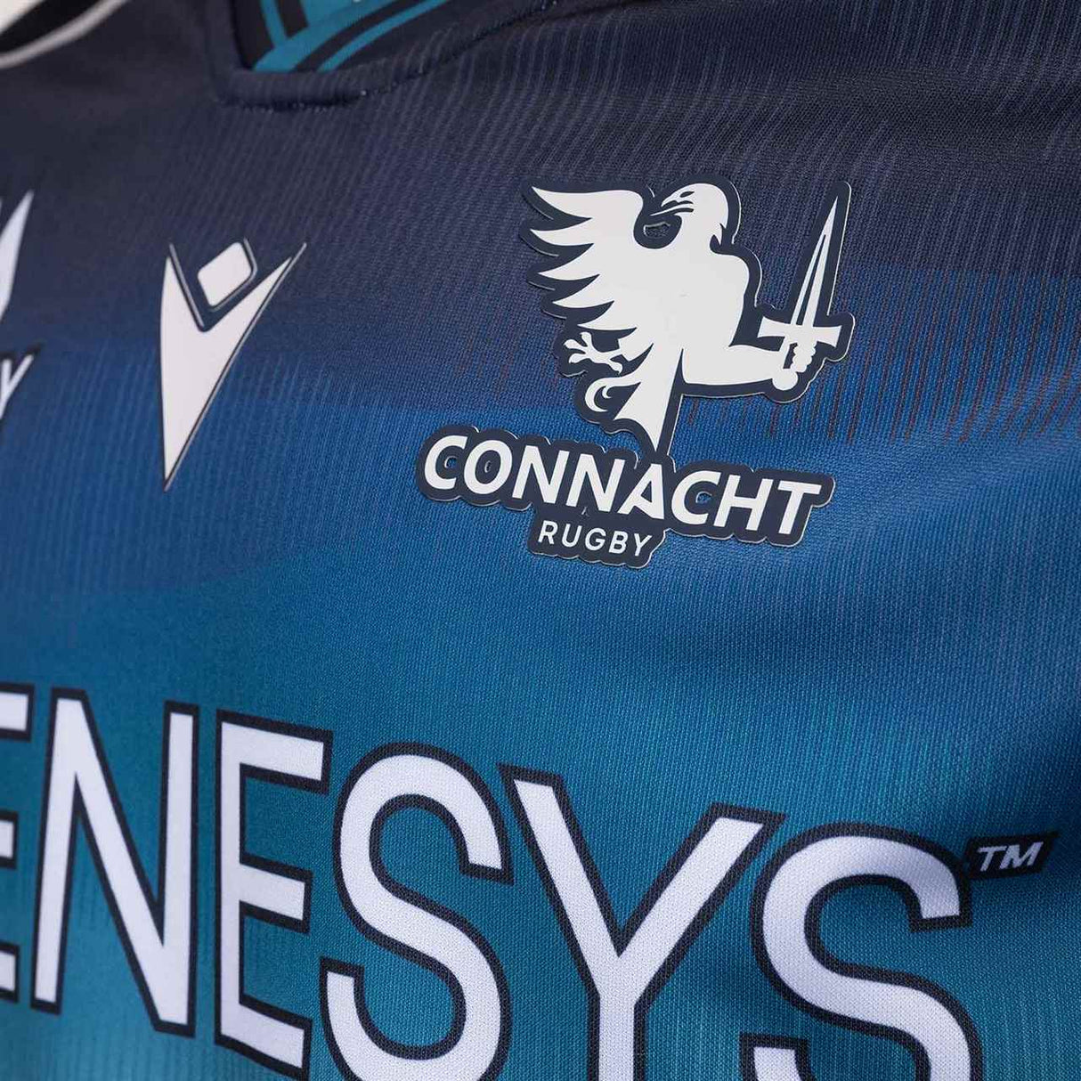 Macron Connacht 24/25 Away Jersey Grey