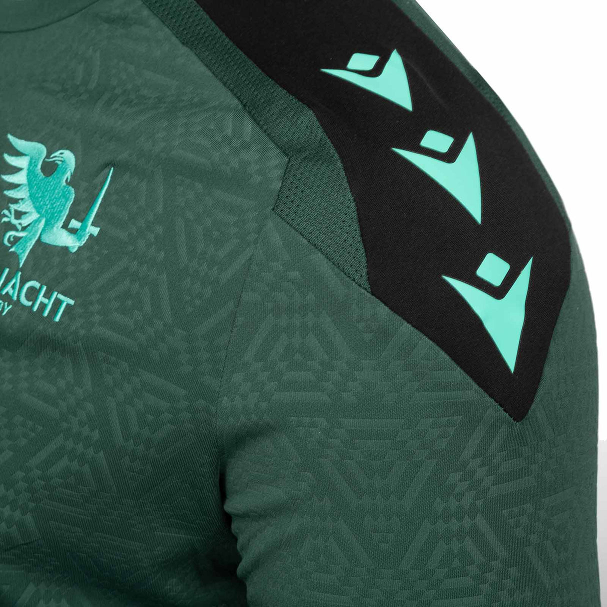 Macron Connacht 25 Training Tee Green