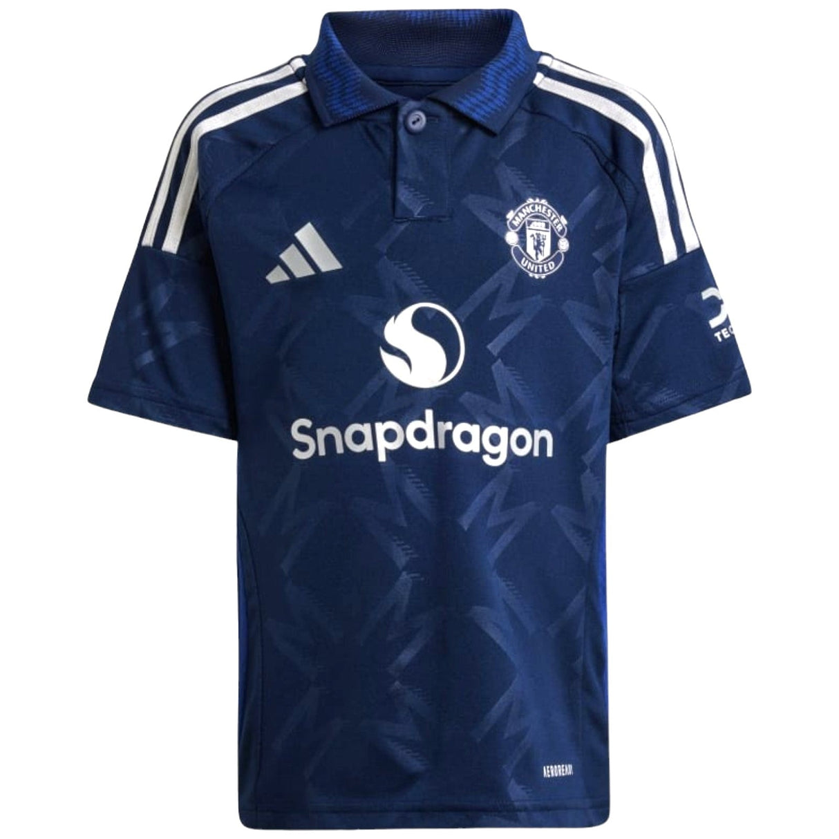 adidas Man Utd 24 Kids Away Kit Navy