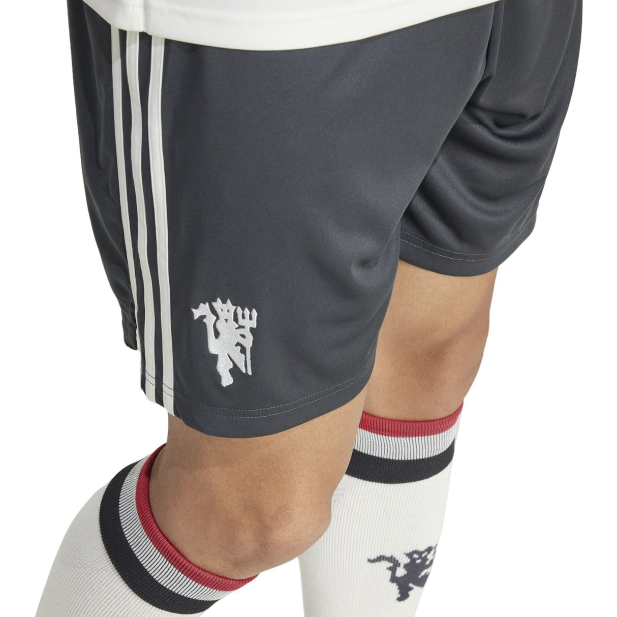 adidas Man Utd 24 Third Shorts Grey