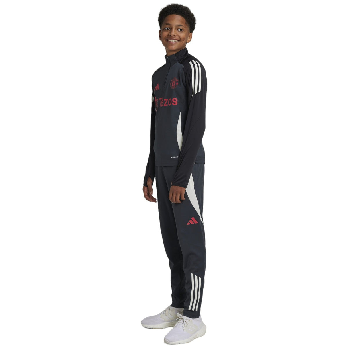 adidas Man Utd 24 Kids EU Train Pant Gry