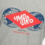 UMBRO INTNL BACK GRAPHIC TEE GREY
