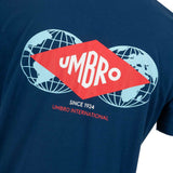 UMBRO INTNL BACK GRAPHIC TEE BLUE