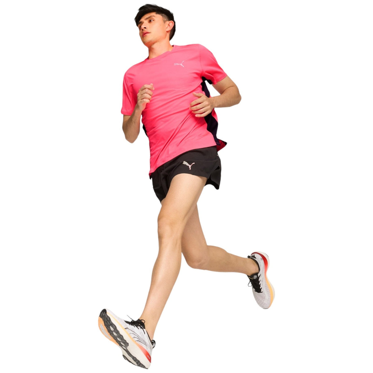 Puma Run Favorite Velocity Mens Tee Pink