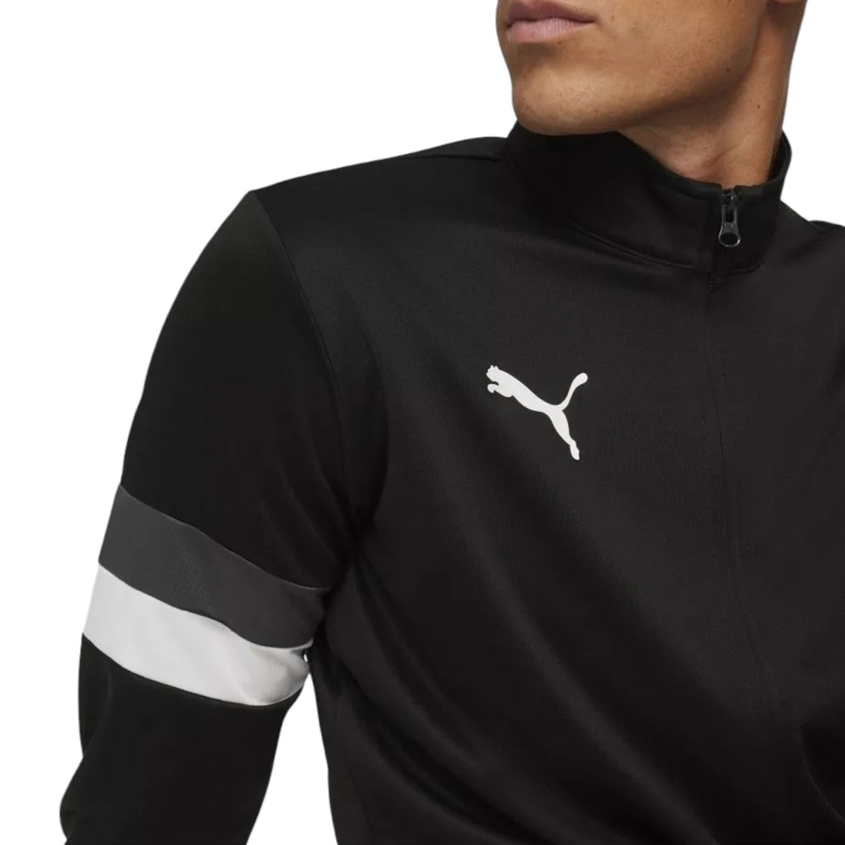 Puma Team Rise Mens Tracksuit Black