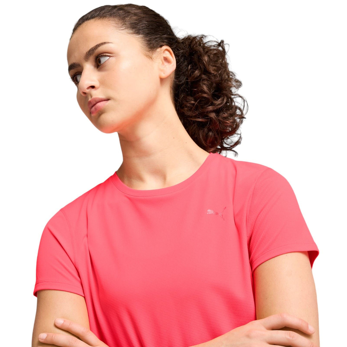 Puma Run Favrt Velocity Wmns Tee Purple