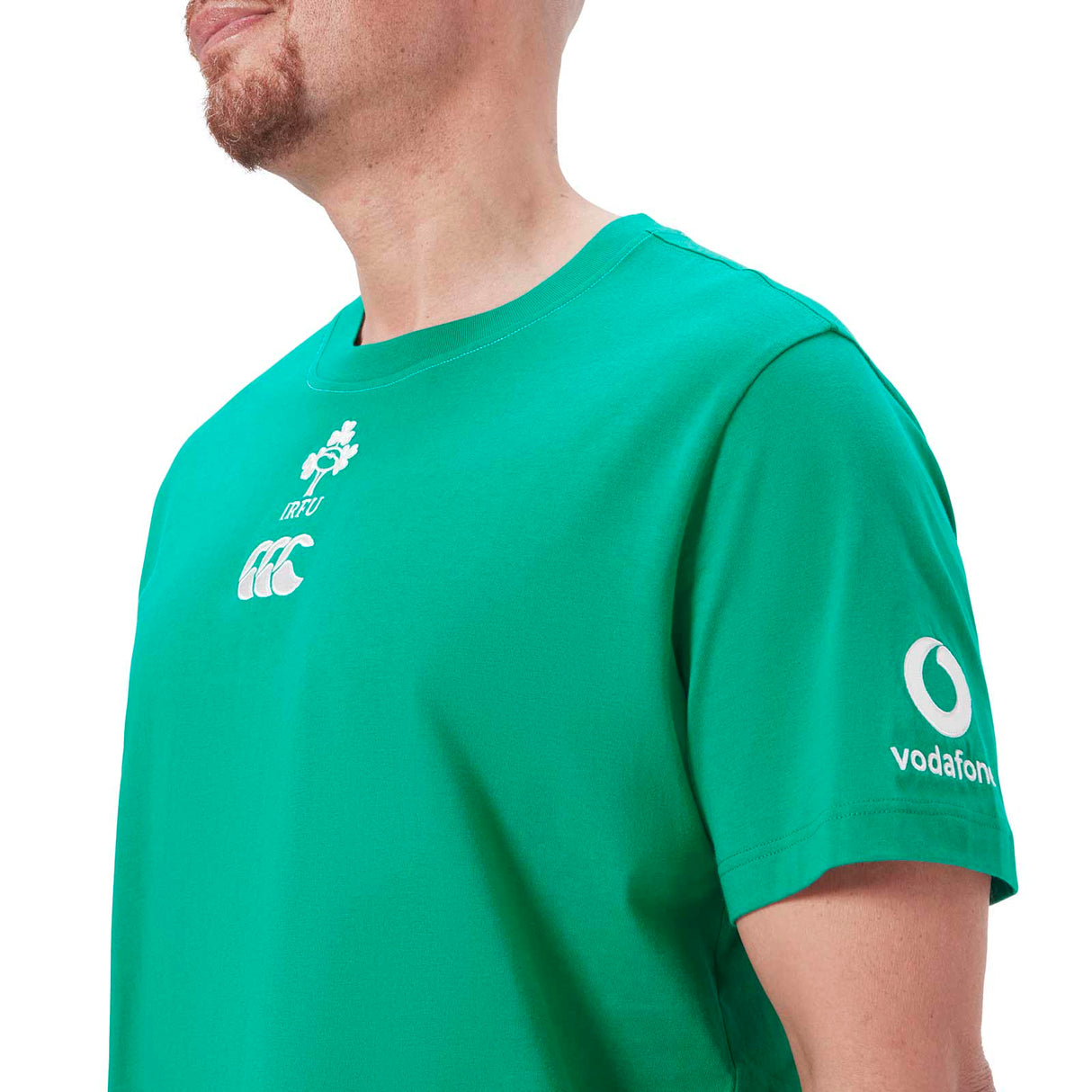 Canterbury IRFU 24 Team Cotton Tee Green