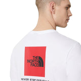 The Northface M S/S REDBOX TEE White