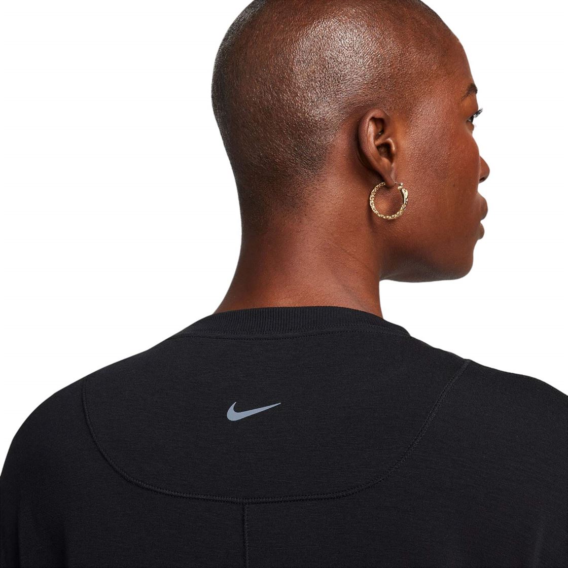 Nike One Relaxed Womens Tee Black