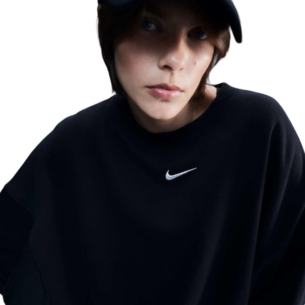 Nike NSW Oversized Womens Crew Black