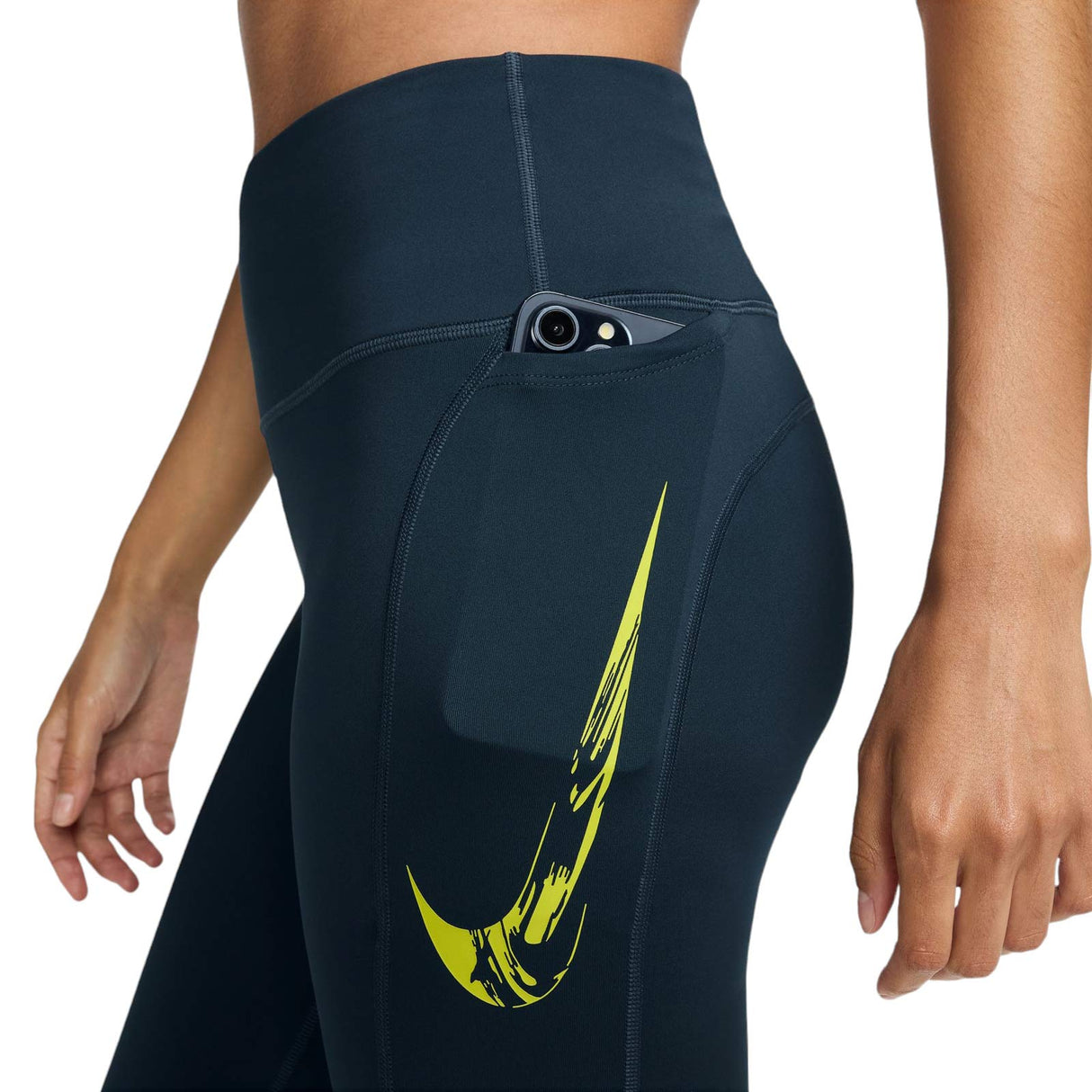 Nike DF Fast 7/8 SW Womens Tight Navy