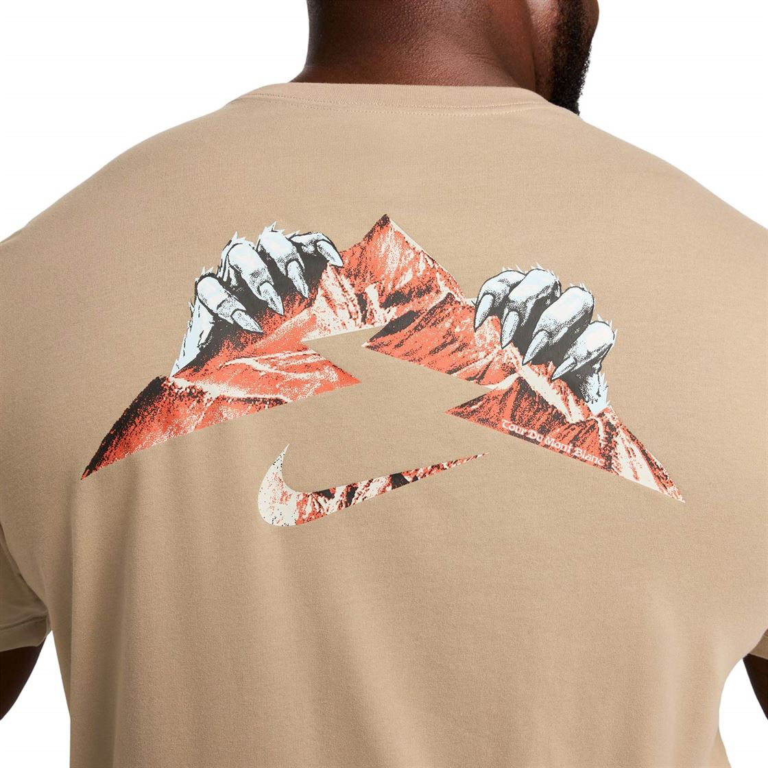 NIKE MENS DF TEE UTMB ENERGY Green