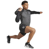 adidas Gym 3s Woven Mens Short Black