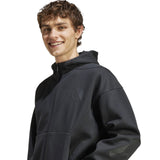 adidas ZNE Mens FZ Hoodie Black