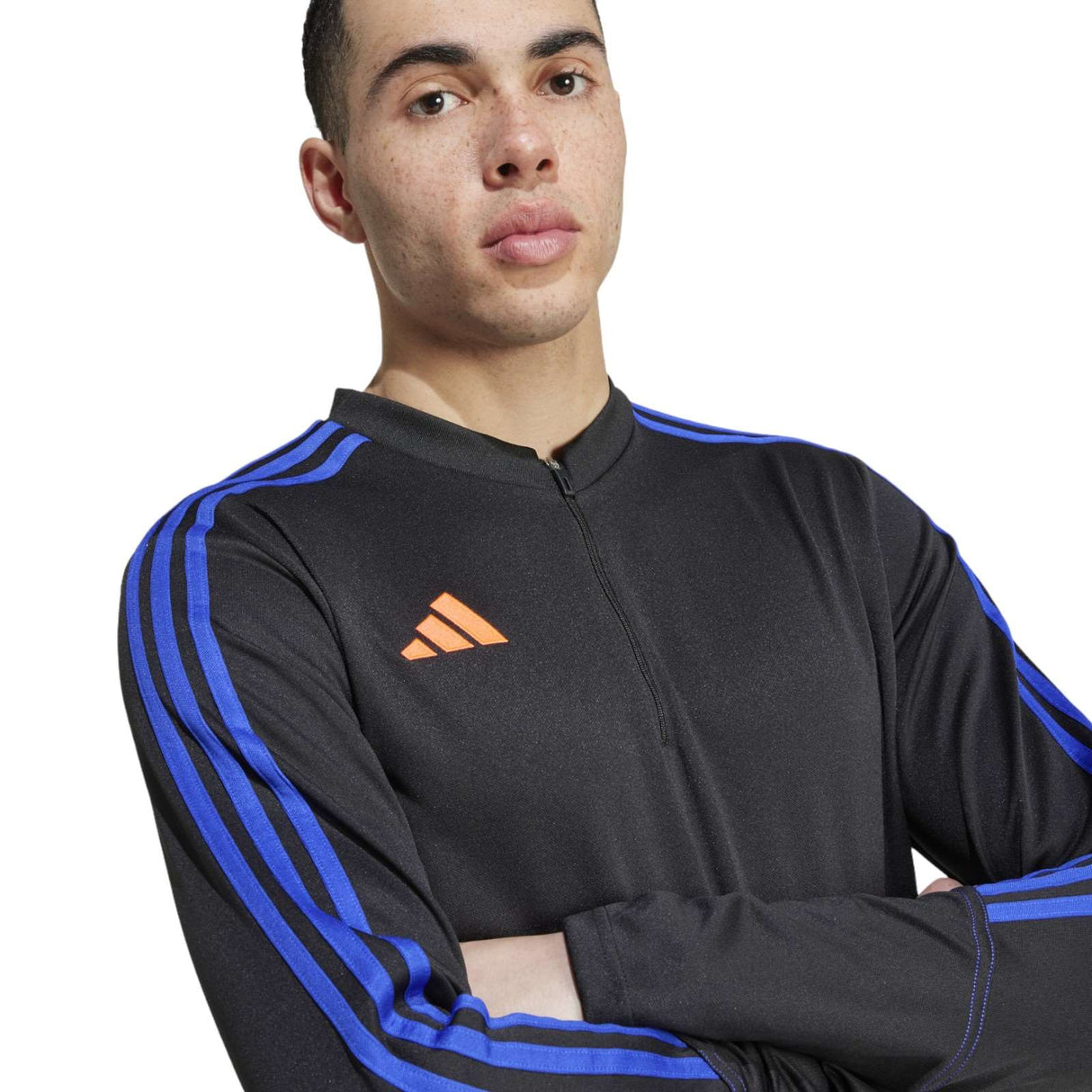 adidas Tiro23 CB Mens Top Black