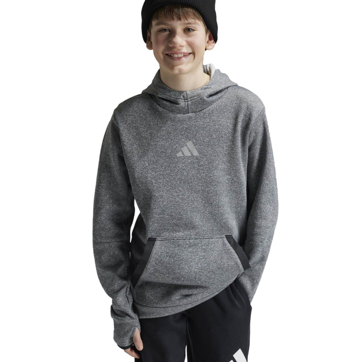adidas Boys PFL Hoodie Black