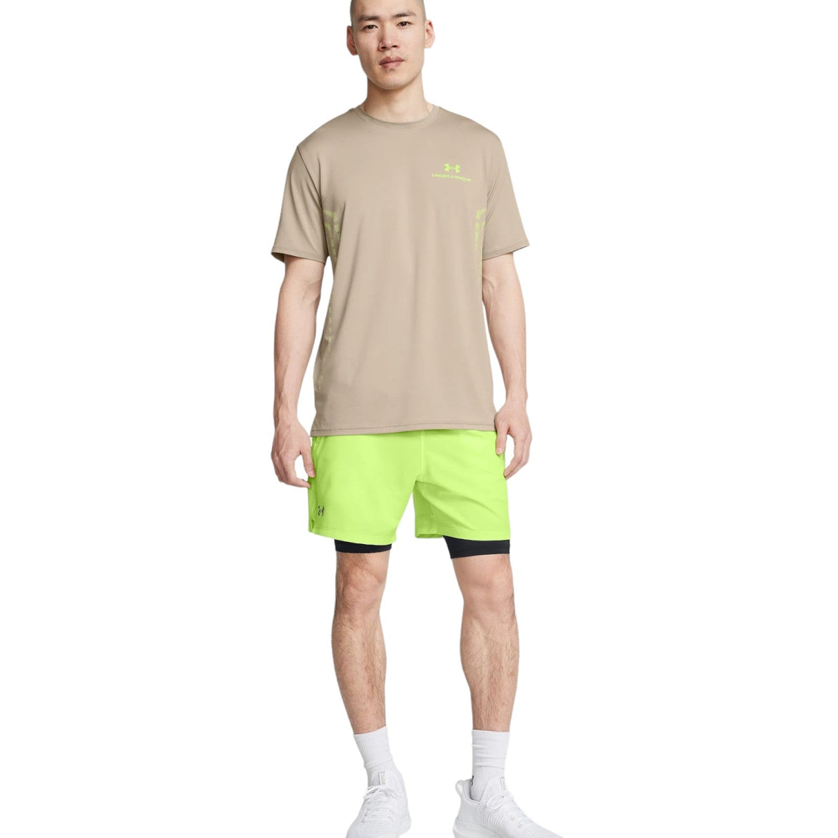 Under Armour Vanish Wv 2in1 Mens Sho Grn