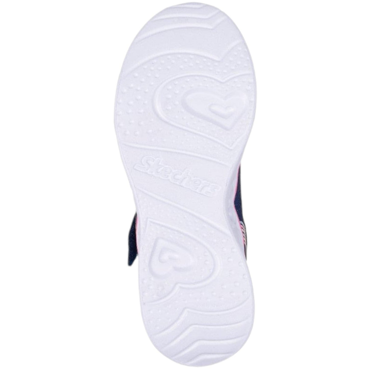 Skechers Girls Heart Light Retro Navy