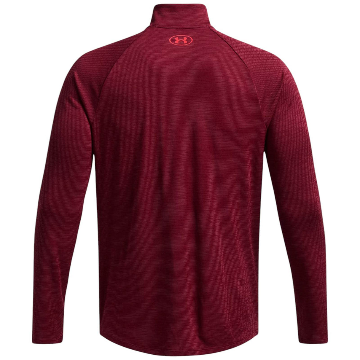 UnderArmour UA Tech Textured 1/2 Zip Red