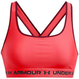 Under Armour Crossback Mid Wmns Bra Red