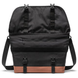 Herschel Bags Unisex Cove Messenger Bag Black/Saddle Brown