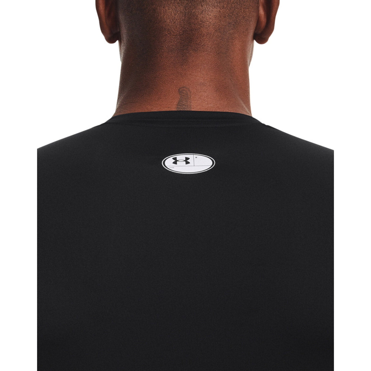 UA Mens HG Armour Comp SS Tee Black