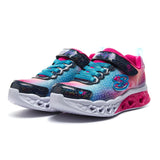 Skechers Heart Lights Jnr Girls Fw Ny/Pk
