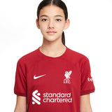 Nike Liverpool 22 Kids Home Jersey Red