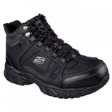 Skechers Ledom Work Mens Boots Black