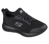 Skechers Slip On Work Shoe BLACK