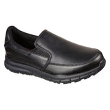 Skechers Double Gore Slip On Work Shoe B