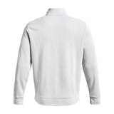 UA Mens Armour Fleece 1/4 Zip Grey