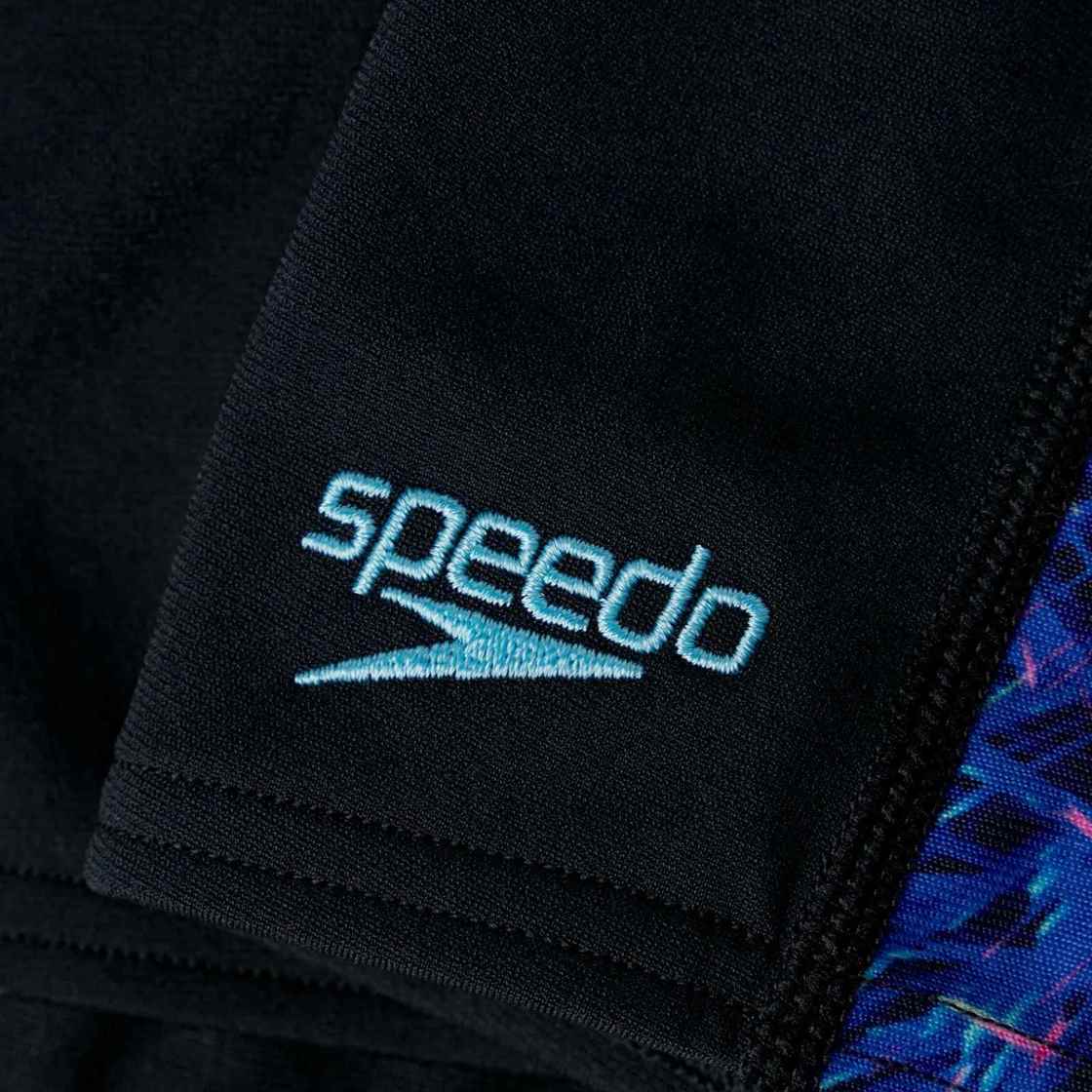 Speedo Digi Allover Panel Aquashort Blac